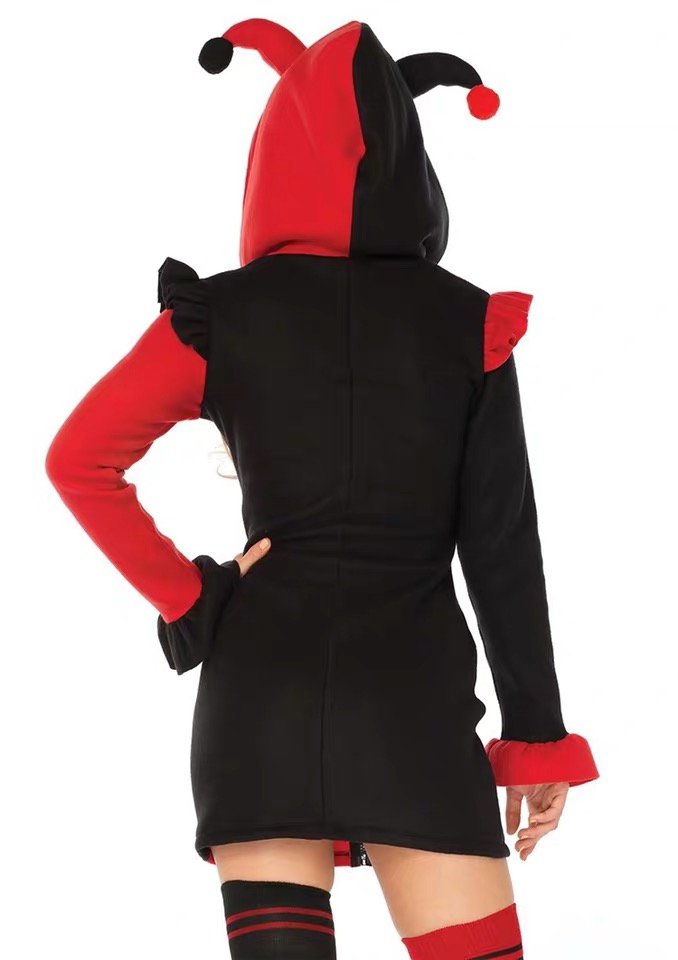 F1908 Sexy Clown Halloween Costume